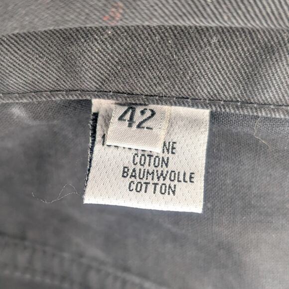 Closed Pedal Pusher High Waist Tapered Leg Jeans in Black, Size 42 - Picture 11 of 13